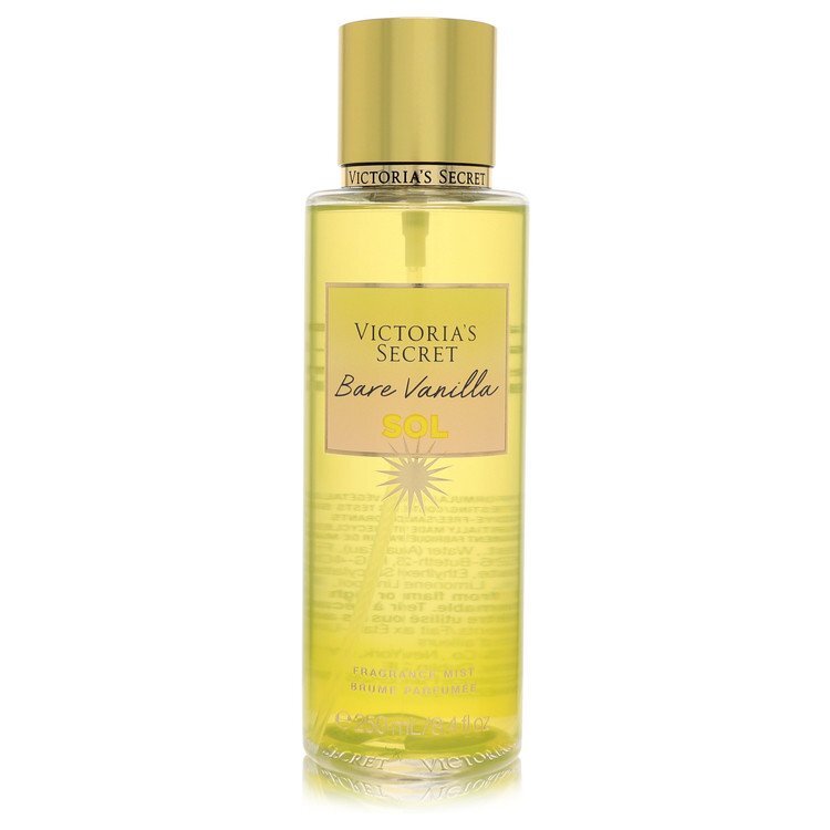 Victoria's Secret Bare Vanilla Sol by Victoria's Secret Fragrance Mist Spray 8.4 oz (Women)