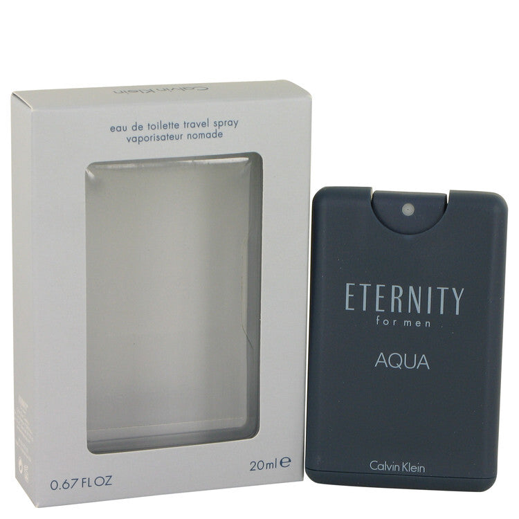 Eternity Aqua by Calvin Klein Mini EDT Spray .67 oz (Men)